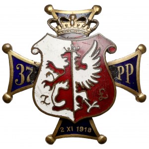 Odznak, 37. peší pluk Leczyca