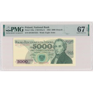 5,000 zloty 1982 - DF