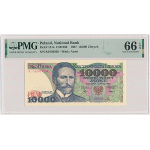 10 000 zlotých 1987 - K