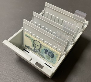 Banknote tray - optimal for communist after 1974