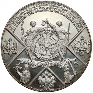 SILBERNE Medaille, königliche Serie - Stanislaw August Poniatowski