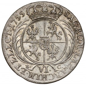 August III. saský, šestý lipský 1755 ES