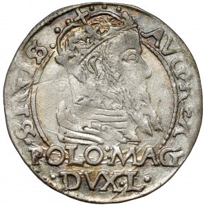 Sigismund II Augustus, Grosz per Polish foot 1566, Tykocin