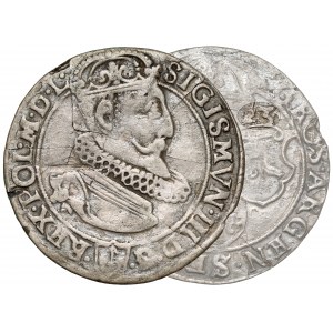 Sigismund III Vasa, Sixpence Krakow 1623 - date next to the denomination