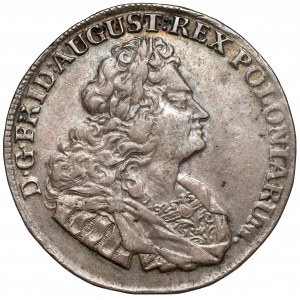 August II Mocny, Gulden (2/3 talara) 1713 ILH, Drezno