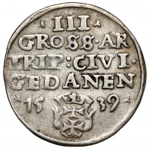 Zikmund I. Starý, Trojak Gdaňsk 1539 - kruhy
