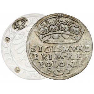 Zygmunt I Stary, Grosz Kraków 1547 - strzałki - b.rzadki