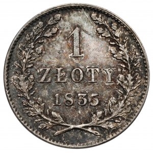 Free City of Krakow, 1 zloty 1835