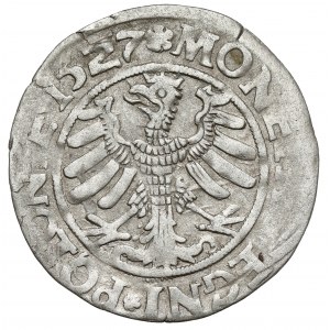 Sigismund I the Old, Cracow 1527 penny - PO/OLONIE