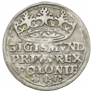 Sigismund I the Old, Cracow 1528 penny - PO/OLONIE