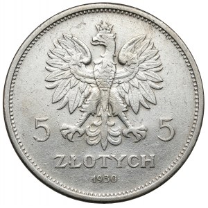 Nike 5 złotych 1930 - rzadki rok