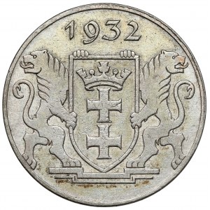 Gdańsk, 2 guldeny 1932 - rzadkie