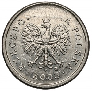 20 pennies 2003 - mint destructor