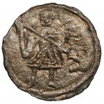 Boleslaw III the Wry-mouthed, Denarius - Fight with the Dragon - ex. Herstal