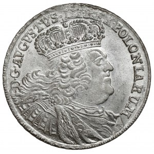 Augustus III Sas, Leipzig zwei Zloty 1753 - 8 GR