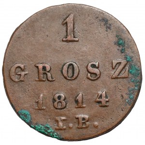 Duchy of Warsaw, Penny 1814 IB