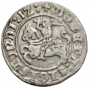 Sigismund I. der Alte, Halber Pfennig Vilnius 1512