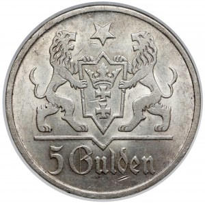 Danzig, 5 Gulden 1923