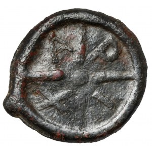 Greece, Olbia, AE29 - Facing gorgoneion - Rare!