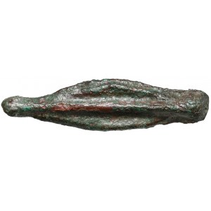 Řecko, Thrákie, Apollonia Pontika, bronz ve tvaru jeskyně (6. století př. n. l.)