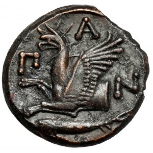 Griechenland, Thrakien / Chersonese, Pantikapaion, AE21 (345-310 v. Chr.) - schmaler Kopf