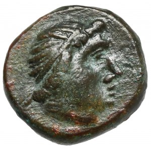 Grécko, Trácia / Chersonéz, Pantikapaion, AE11 (2. polovica 2. storočia pred Kr.).