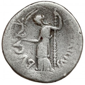 Republik, Julius Caesar (47-46 v. Chr.) PORTRAIT Denar