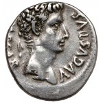 Octavianus Augustus (27 př. n. l. - 14 n. l.) Denár Subaeratus - Juliova hvězda