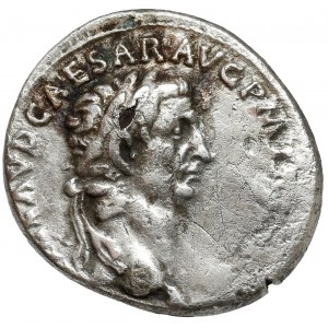 Claudius (41-54 n. l.) Denár Subaeratus