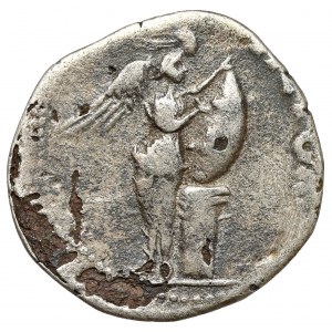 Galba (68-69 AD) Denarius Subaeratus - Not in RIC