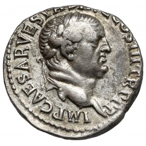 Vespasián (69-79 n. l.) Denár, Efez - krásný