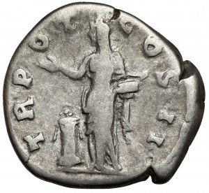 Aelius (136-138 n.e.) Denar, Rzym - Pietas