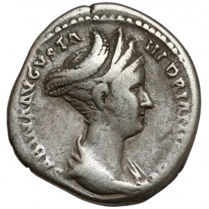 Sabina, żona Hadriana (117-136 n.e.) Denar, Rzym - rzadkie popiersie