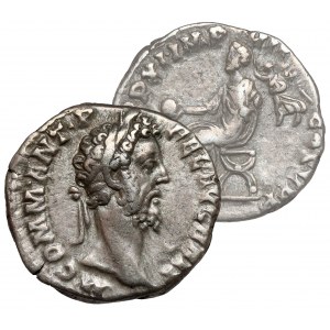 Kommodus (177-192 n.e.) Denar, Rzym - ciekawy rewers