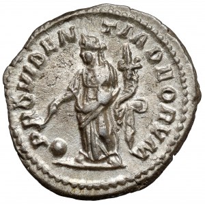 Macrinus (217-218 n. l.) Denár, Řím - b.nice