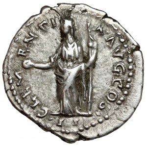 Clodius Albinus (193-197 AD) Denarius, Lugdunum - rare