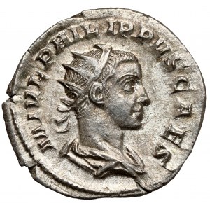 Filip II, Syn Filipa I Araba (247-249 n.e.) Antoninian, Rzym - b.ładny