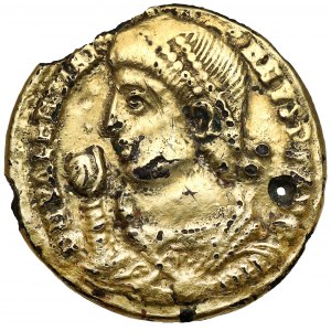 Valentinian I I (364-375 AD) Solidus Subaeratus - rare