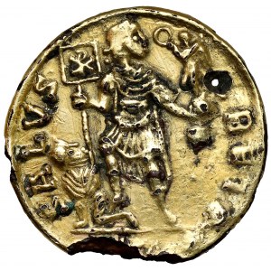 Valentinián I. (364-375 n. l.) Solidus Subaeratus - vzácny