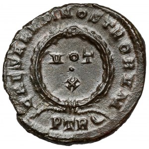 Konstantyn II (337-340 n.e.) Follis, Trier - piękny