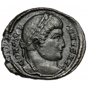Konstantyn I Wielki (306-337 n.e.) Follis, Trier - SARMATIA DEVICTA
