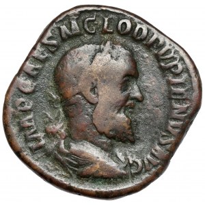 Pupienus (238 AD) Sestertius, Rome - very rare
