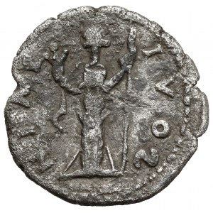 Regnum Barbaricum, napodobenina denára (3.-4. storočie n. l.).