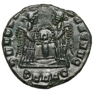 Regnum Barbaricum, Nachahmung der Follis von Konstantin dem Großen (4. Jahrhundert n. Chr.).