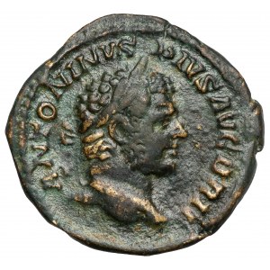 Caracalla (198-217 n. Chr.) Fälschung eines Denars - gestempelt (?)