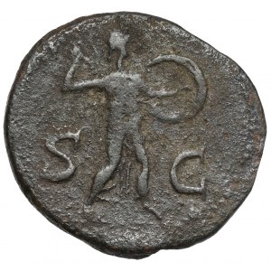 Claudius (41-54 n. Chr.) Nachahmung von As