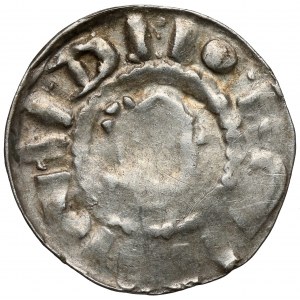 CNP II cross denarius - with shrine