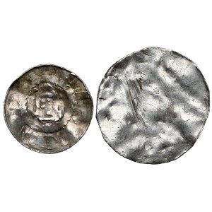 Niemcy, zestaw denarów (2szt)