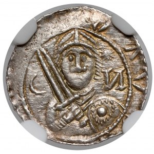 Ladislaus II the Exile, Denarius - Prince and Bishop