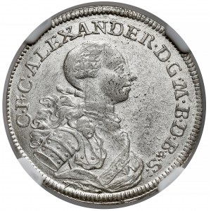 Brandenburg-Ansbach, Alexander, 1/6 talara 1757